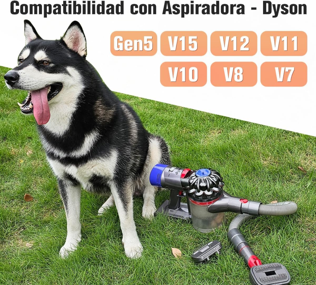 Cepillo Aspirador para Mascotas